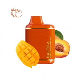 Saltica Leather 7000 Mango Peach Smoothie Disposable Vape Bar Saltica Leather 7000 Mango Peach Smoothie Disposable Vape Bar