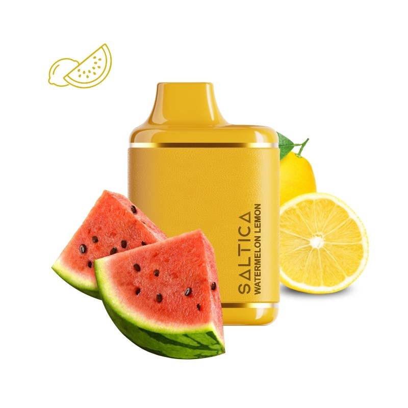 Saltica Leather 7000 Watermelon Lemon Disposable Vape Bar