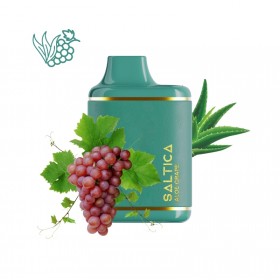 Saltica Leather 7000 Aloe Grape Disposable Vape Bar Saltica Leather 7000 Aloe Grape Disposable Vape Bar
