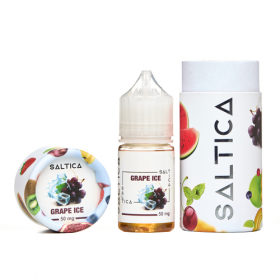 Saltica Grape Ice Salt Likit Saltica Grape Ice Salt Likit