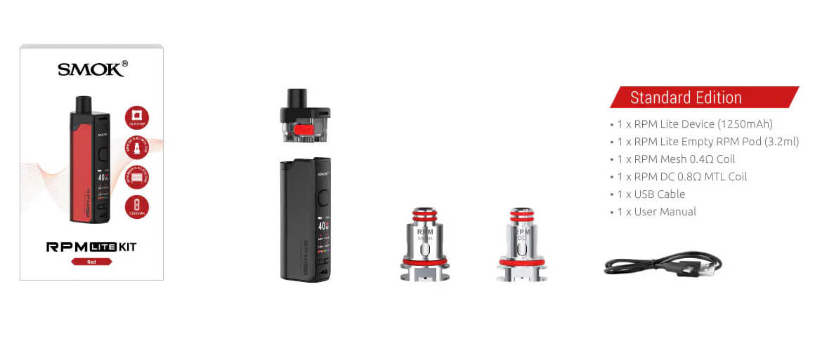 Smok RPM Lite Pod Mod 8