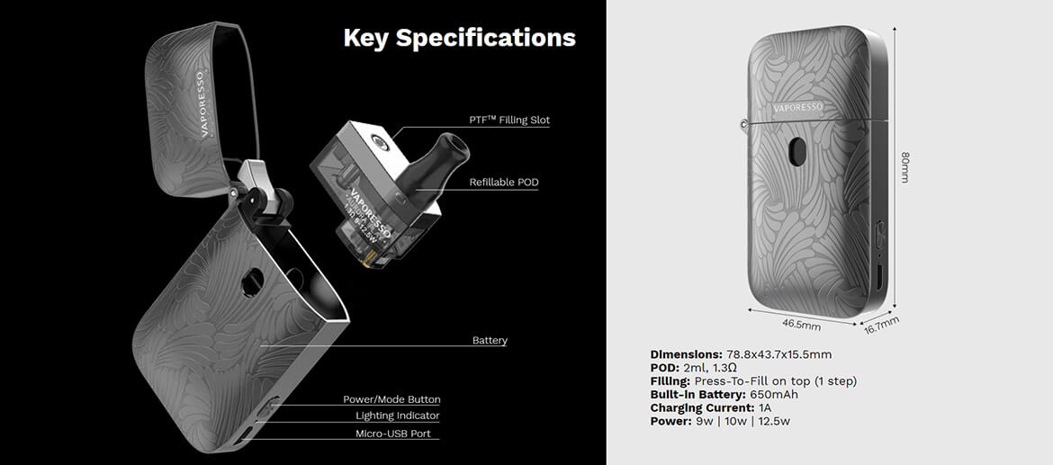 Vaporesso Aurora Play Pod Mod